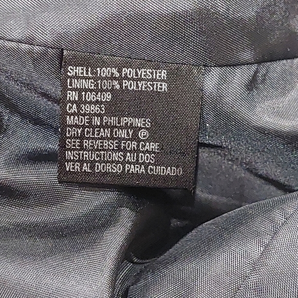 TAHARI Arthur S. Levine Classic Black Blazer Career Jacket Women's Sz 4 - Picture 9 of 13